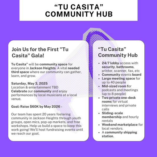 May 3rd "Tu Casita" Ticket